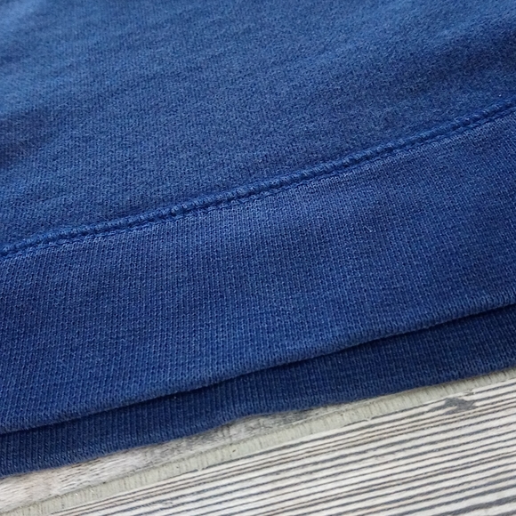 Logo Embroidered Crew Neck Pullover Cozy Sweater Top - Picture 4 of 11